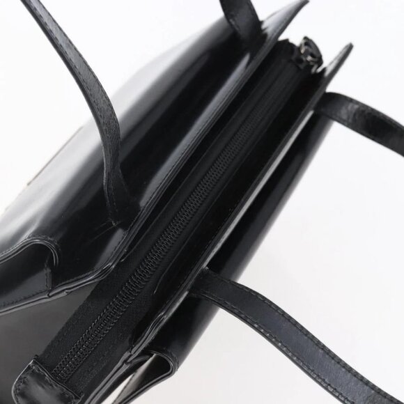 GUCCI Shoulder Bag Leather Black Silver - Picture 7 of 16